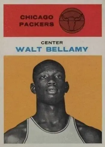 1961 Fleer #4 Walt Bellamy Rookie Card