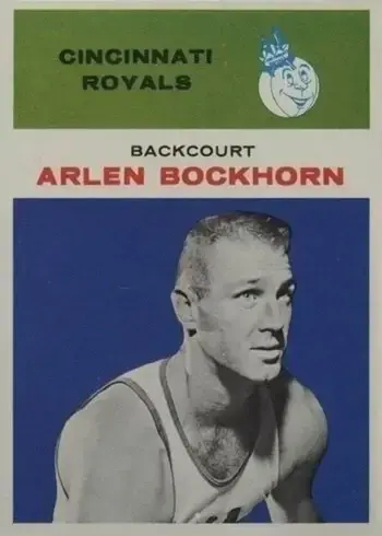 1961 Fleer #5 Arlen Bockhorn Basketball Card