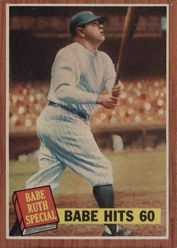 1962 Topps #139 Babe Ruth Baseball Card