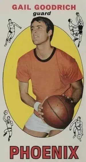 1969 Topps #2 Gail Goodrich Rookie Card
