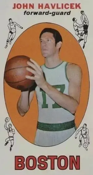 1969 Topps #20 John Havlicek Rookie Card