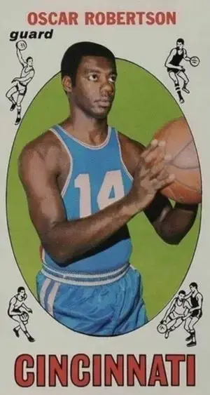 1969 Topps #50 Oscar Robertson Basketball Card