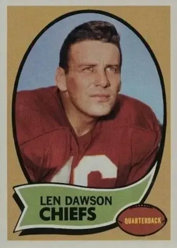 1970 Topps #1 Len Dawson Football Card