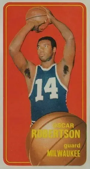 1970 Topps #100 Oscar Robertson Basketball Card