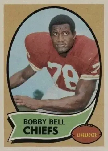 1970 Topps #154 Bobby Bell Football Card