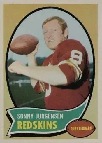 1970 Topps #200 Sonny Jurgensen Football Card