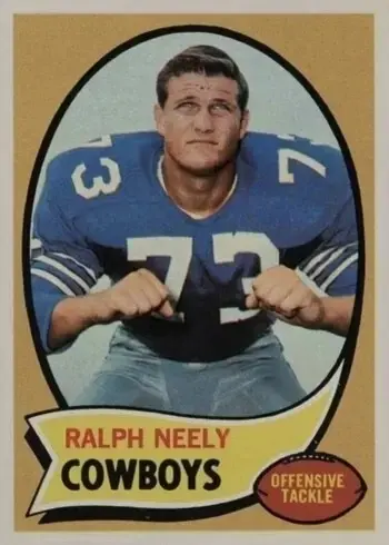 1970 Topps #4 Ralph Neely Football Card