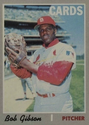 1970 Topps #530 Bob Gibson Baseball Card