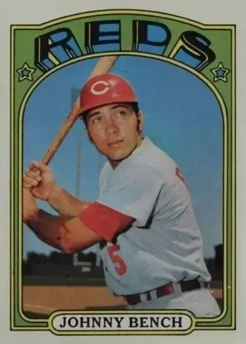 1972 Topps #433 Johnny Bench Baseball Card