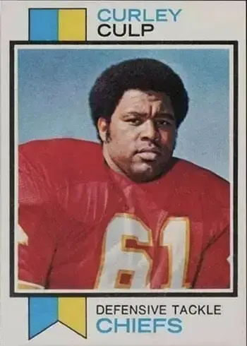 1973 Topps #167 Curley Culp Rookie Card