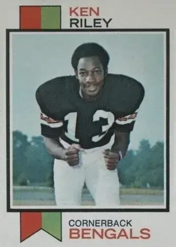 1973 Topps #171 Ken Riley Rookie Card