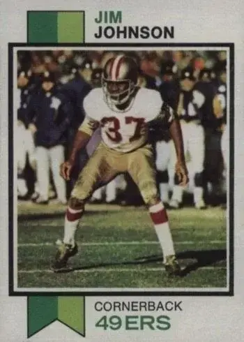1973 Topps #20 Jim Johnson Football Card