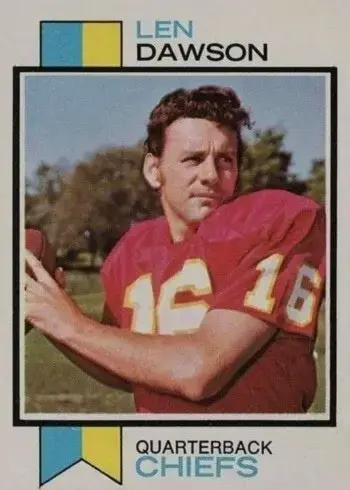 1973 Topps #335 Len Dawson Football Card