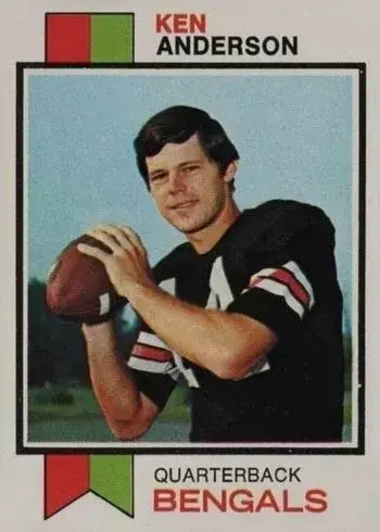 1973 Topps #34 Ken Anderson Rookie Card