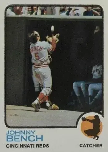 1973 Topps #380 Johnny Bench Baseball Card