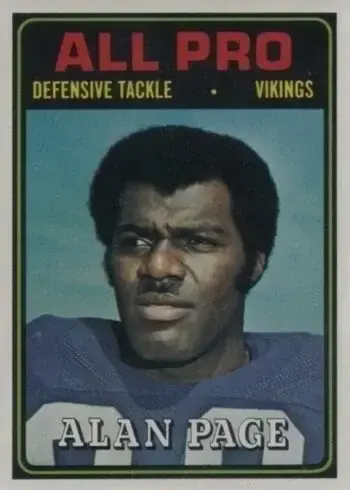 1974 Topps #134 Alan Page Football Card