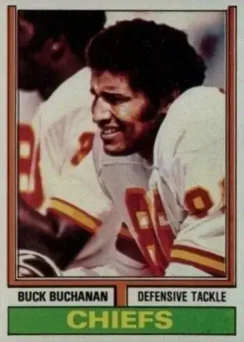 1974 Topps #218 Buck Buchanan Football Card