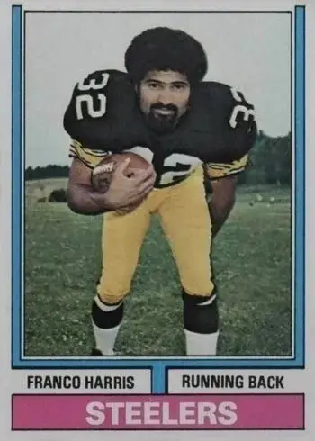 1974 Topps #220 Franco Harris Football Card