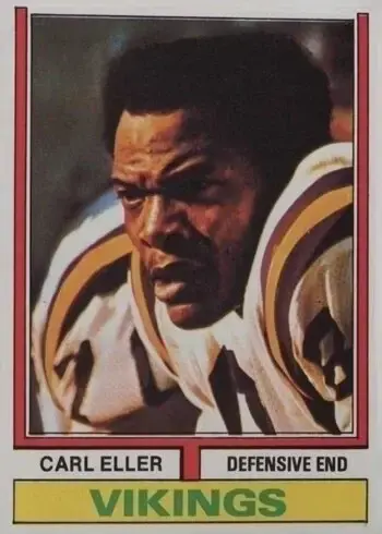 1974 Topps #5 Carl Eller Football Card