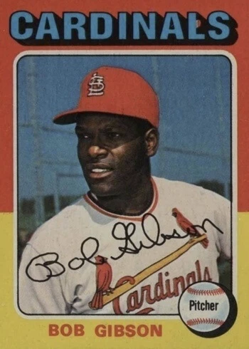 1975 Topps #150 Bob Gibson Baseball Card