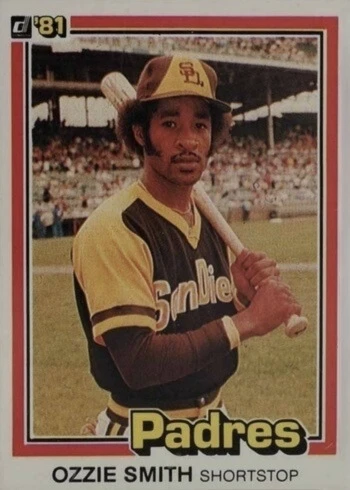 1981 Donruss #1 Ozzie Smith Baseball Card