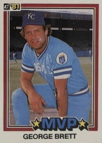 1981 Donruss #491 George Brett Baseball Card