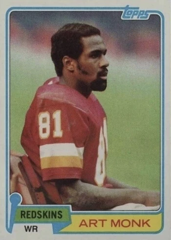 1981 Topps #194 Art Monk Rookie Card