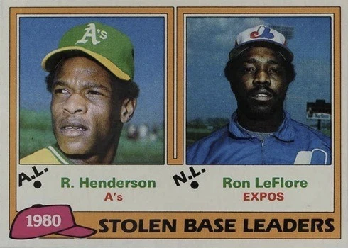 1981 Topps #4 Rickey Henderson