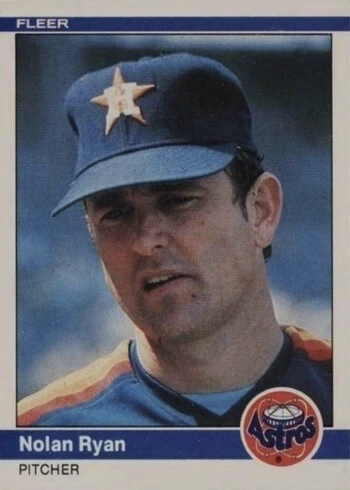 1984 Fleer #239 Nolan Ryan Baseball Card