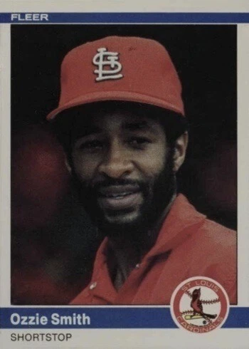 1984 Fleer #336 Ozzie Smith Baseball Card