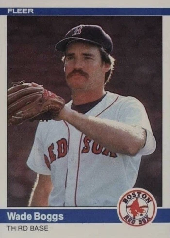 1984 Fleer #392 Wade Boggs Baseball Card