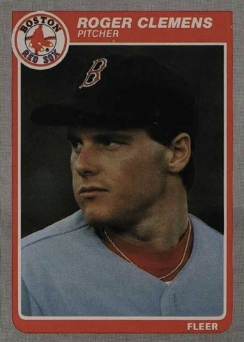 1985 Fleer #155 Roger Clemens Rookie Card