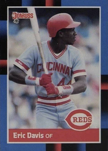 1988 Donruss #369 Eric Davis Baseball Card