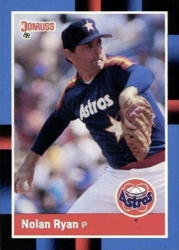 1988 Donruss #61 Nolan Ryan Baseball Card