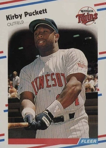 1988 Fleer #19 Kirby Puckett Baseball Card