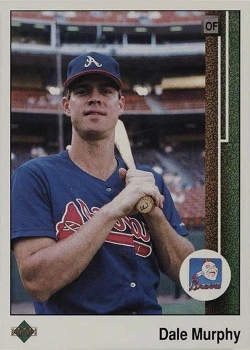 1989 Upper Deck #357 Dale Murphy Baseball Card