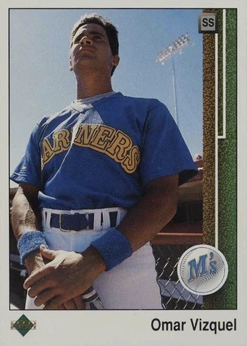 1989 Upper Deck #787 Omar Vizquel Rookie Card