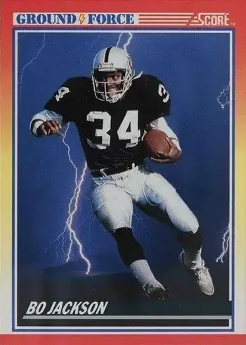 1990 Score #330 Bo Jackson Football Card