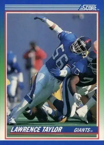 1990 Score #50 Lawrence Taylor Football Card
