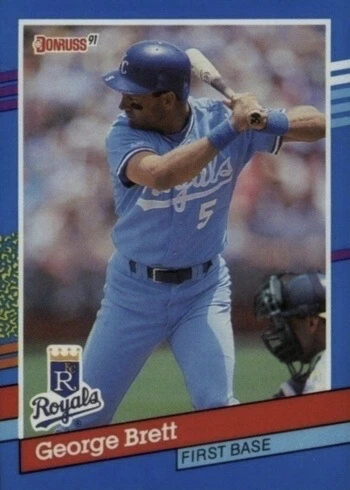 1991 Donruss #201 George Brett Baseball Card