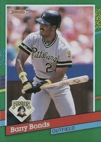1991 Donruss #495 Barry Bonds Baseball Card