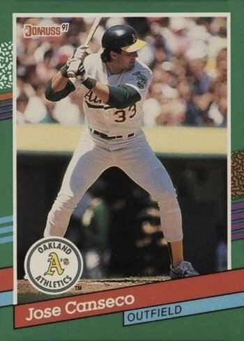 1991 Donruss #536 Jose Canseco Baseball Card