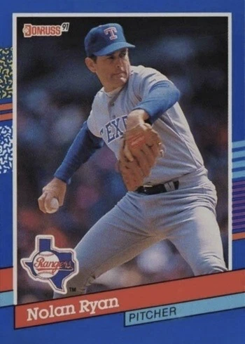 1991 Donruss #89 Nolan Ryan Baseball Card