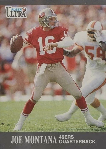 1991 Fleer Ultra #251 Joe Montana Football Card