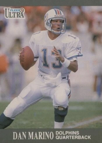 1991 Fleer Ultra #88 Dan Marino Football Card