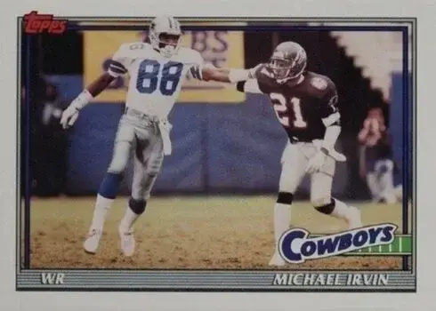 1991 Topps #368 Michael Irvin Football Card