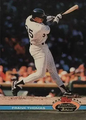 1991 Topps Stadium Club #57 Frank Thomas Baseball Card