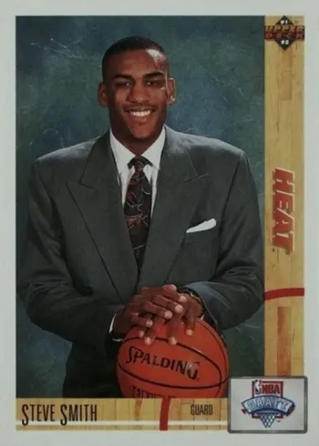 1991 Upper Deck #4 Steve Smith Rookie Card