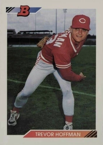 1992 Bowman #11 Trevor Hoffman Rookie Card