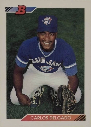 1992 Bowman #127 Carlos Delgado Rookie Card